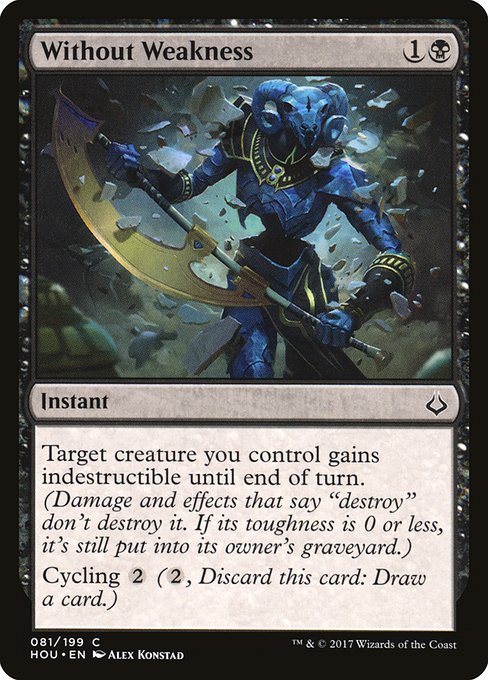 Hour of Devastation - 81 - Without Weakness - Common - B - Non-foil