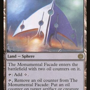 Phyrexia: All Will Be One - 255 - The Monumental Facade - Rare - C - Foil