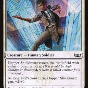 Streets of New Capenna - 9 - Dapper Shieldmate - Common - W - Non-foil