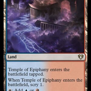 Commander Masters - 1042 - Temple of Epiphany - Rare - C - Non-foil