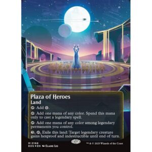 Edge of Eternities: Stellar Sights - 168 - Plaza of Heroes - Mythic - C - Foil