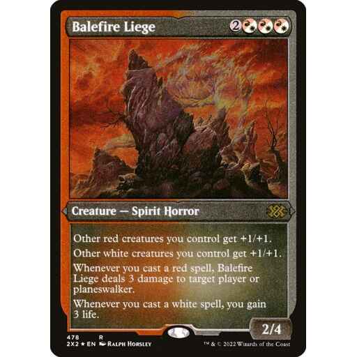 Double Masters 2022 - 478 - Balefire Liege - Rare - WR - Non-foil