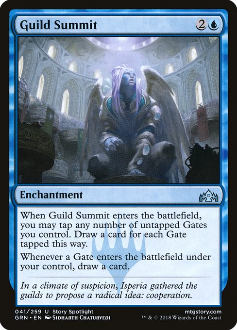 Guilds of Ravnica - 41 - Guild Summit - Uncommon - U - Foil