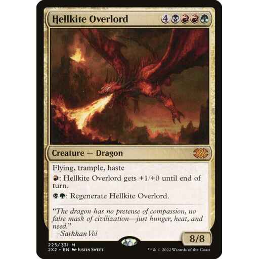 Double Masters 2022 - 225 - Hellkite Overlord - Mythic - Multi - Non-foil