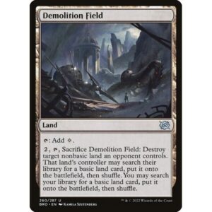 The Brothers' War - 260 - Demolition Field - Uncommon - C - Non-foil