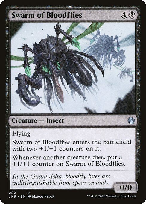 Jumpstart - 282 - Swarm of Bloodflies - Uncommon - B - Non-foil