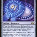 Unfinity - 184 - Blue Ribbon - Rare - C - Foil
