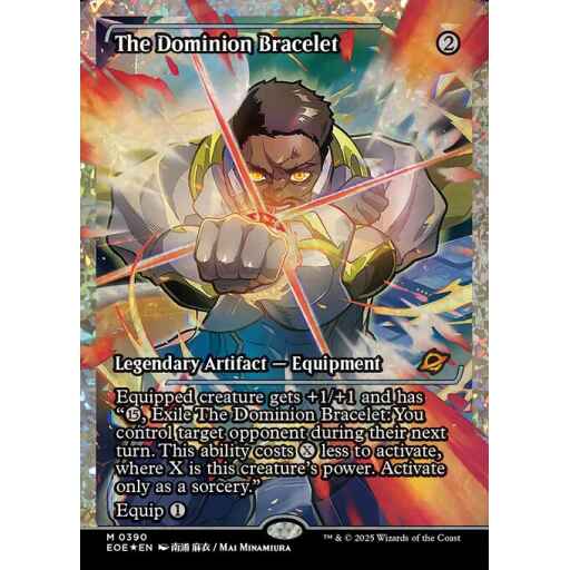 Edge of Eternities - 390 - The Dominion Bracelet - Mythic - C - Foil