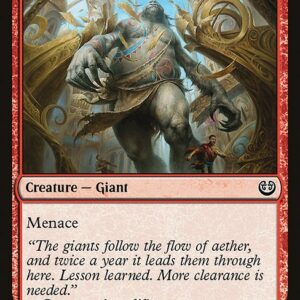 Kaladesh - 139 - Wayward Giant - Common - R - Non-foil (Front)