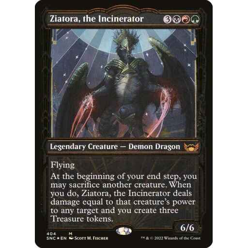 Streets of New Capenna - 404 - Ziatora, the Incinerator - Mythic - Multi - Foil