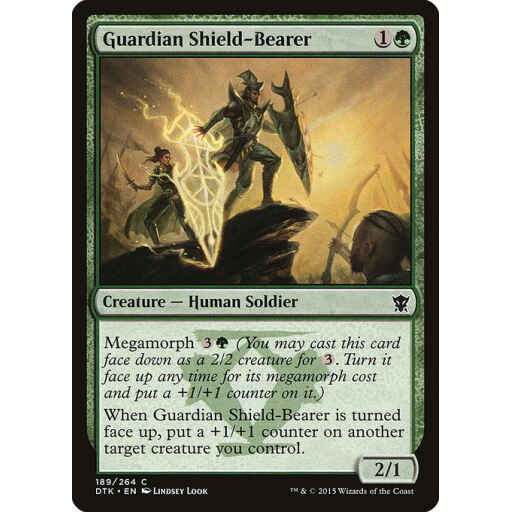 Dragons of Tarkir - 189 - Guardian Shield-Bearer - Common - G - Foil
