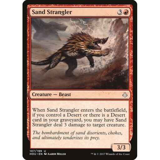 Hour of Devastation - 107 - Sand Strangler - Uncommon - R - Foil