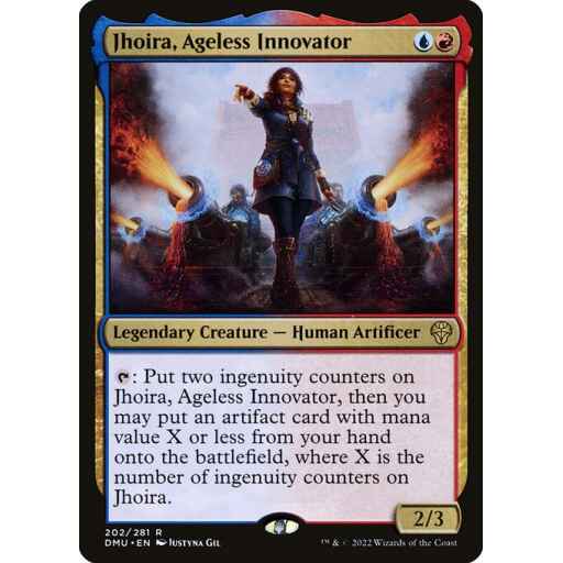 Dominaria United - 202 - Jhoira, Ageless Innovator - Rare - UR - Foil