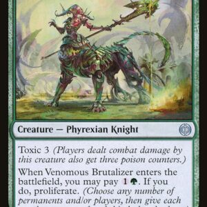 Phyrexia: All Will Be One - 193 - Venomous Brutalizer - Uncommon - G - Foil