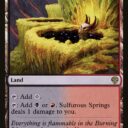 Dominaria United - 256 - Sulfurous Springs - Rare - C - Non-foil