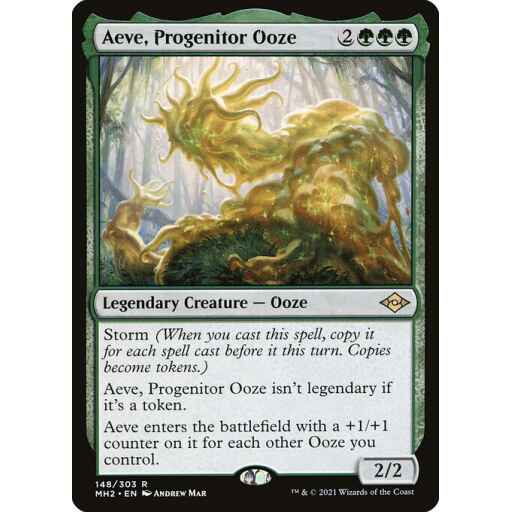 Modern Horizons 2 - 148 - Aeve, Progenitor Ooze - Rare - G - Foil
