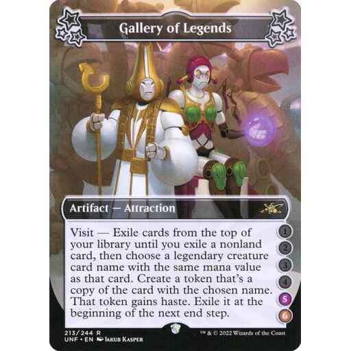 Unfinity - 213b - Gallery of Legends - Rare - C - Non-foil