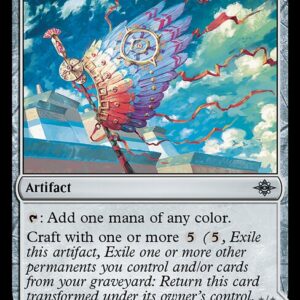 The Lost Caverns of Ixalan - 262 - Sunbird Standard // Sunbird Effigy - Uncommon - C - Non-foil (Front)