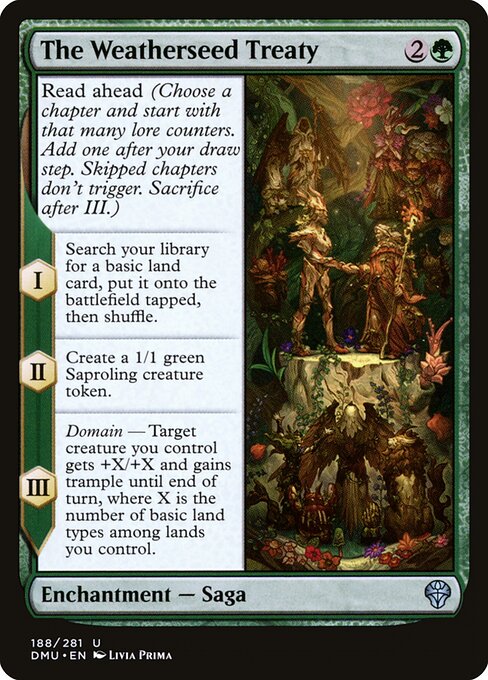 Dominaria United - 188 - The Weatherseed Treaty - Uncommon - G - Non-foil