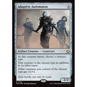 Foundations - 723 - Adaptive Automaton - Rare - C - Foil