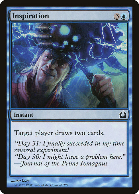 Return to Ravnica - 42 - Inspiration - Common - U - Non-foil