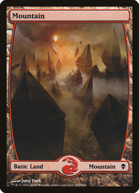Zendikar - 243 - Mountain - Common - C - Non-foil