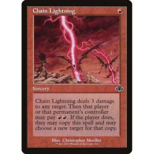Dominaria Remastered - 316 - Chain Lightning - Common - R - Foil