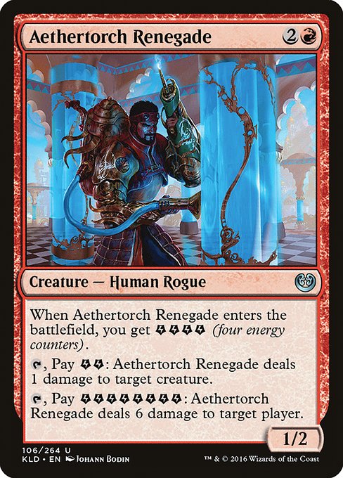 Kaladesh - 106 - Aethertorch Renegade - Uncommon - R - Non-foil (Front)