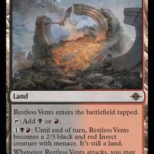 The Lost Caverns of Ixalan - 284 - Restless Vents - Rare - C - Foil (Front)