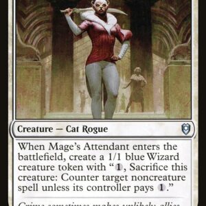 Commander Legends: Battle for Baldur's Gate - 698 - Mage's Attendant - Uncommon - W - Non-foil