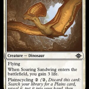 The Lost Caverns of Ixalan - 35 - Soaring Sandwing - Common - W - Non-foil (Front)