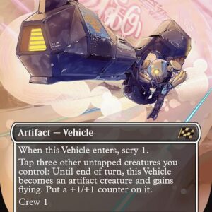 Aetherdrift - 299 - Voyager Glidecar - Rare - W - Foil