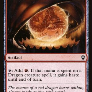 Commander Legends: Battle for Baldur's Gate - 166 - Carnelian Orb of Dragonkind - Common - R - Foil