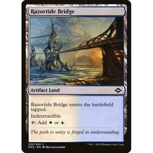 Modern Horizons 2 - 252 - Razortide Bridge - Common - C - Foil