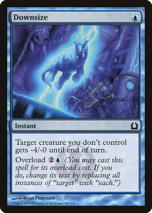 Return to Ravnica - 38 - Downsize - Common - U - Non-foil