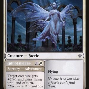 Throne of Eldraine - 11 - Faerie Guidemother // Gift of the Fae - Common - W - Non-foil