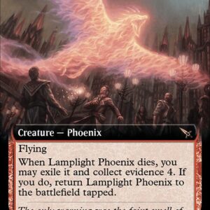Murders at Karlov Manor - 406 - Lamplight Phoenix - Rare - R - Non-foil