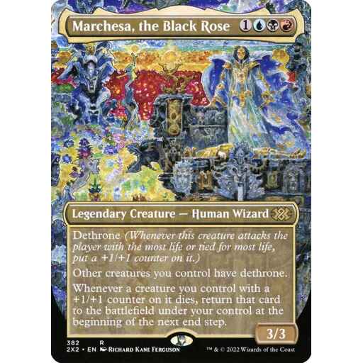 Double Masters 2022 - 382 - Marchesa, the Black Rose - Rare - Multi - Foil