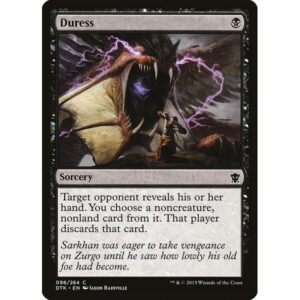 Dragons of Tarkir - 98 - Duress - Common - B - Foil