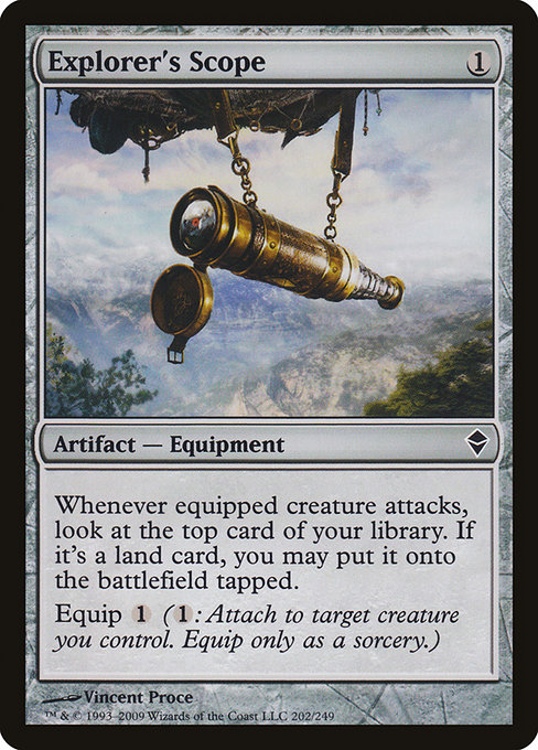 Zendikar - 202 - Explorer's Scope - Common - C - Non-foil