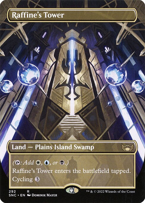 Streets of New Capenna - 292 - Raffine's Tower - Rare - C - Foil