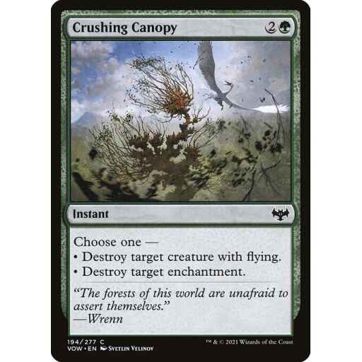 Innistrad: Crimson Vow - 194 - Crushing Canopy - Common - G - Non-foil