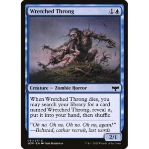 Innistrad: Crimson Vow - 91 - Wretched Throng - Common - U - Non-foil