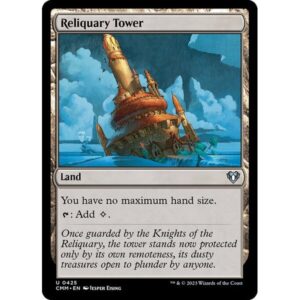 Commander Masters - 425 - Reliquary Tower - Uncommon - C - Non-foil