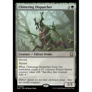Modern Horizons 3 Commander - 63 - Chittering Dispatcher - Rare - C - Non-foil