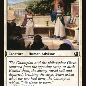 Theros - 34 - Traveling Philosopher - Common - W - Non-foil (Front)