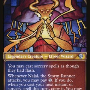Dominaria United - 307 - Najal, the Storm Runner - Uncommon - UR - Non-foil