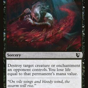 Midnight Hunt Commander - 117 - Feed the Swarm - Common - B - Non-foil (Front)