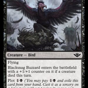 Outlaws of Thunder Junction - 79 - Blacksnag Buzzard - Common - B - Foil