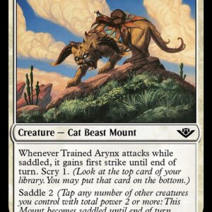 Outlaws of Thunder Junction - 36 - Trained Arynx - Common - W - Foil